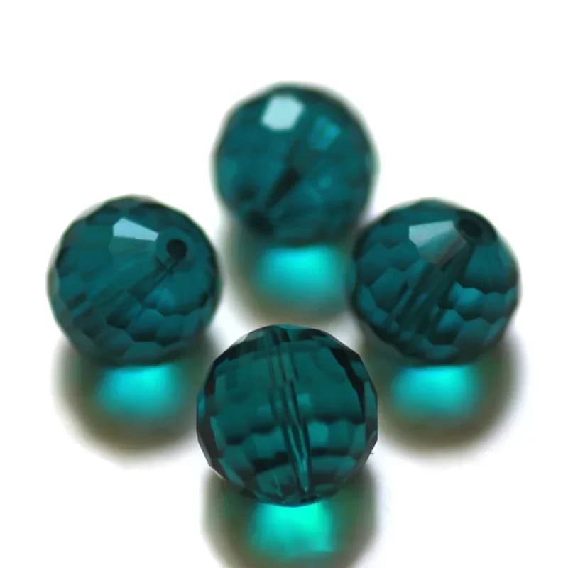 Aaa 96 Facetten Cut Bal Blauwe Kleur 8Mm Facet Crystal Glass Losse Spacer Ronde Kralen 200 Stks/partij Voor Sieraden maken Diy