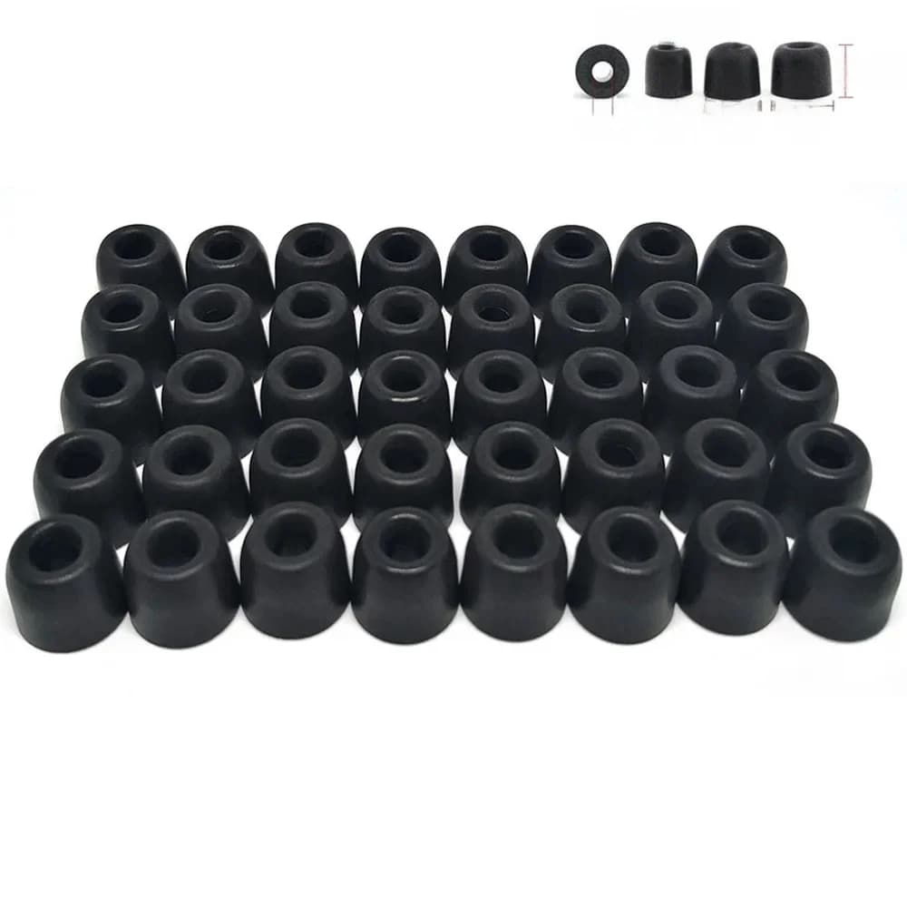 20 Paar Anjirui T400 Traagschuim Oorpunten (S M L) 4.9Mm Spons Oordopjes Geluidsisolatie Oorpunten Voor In-Ear Oortelefoon Eapads