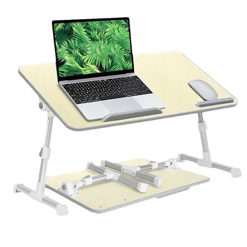 Multifunctionele opvouwbare laptopstandaardhouder, studeertafel, bureau, opvouwbaar computerbureau voor slaapbank, theeserveertafelstandaard