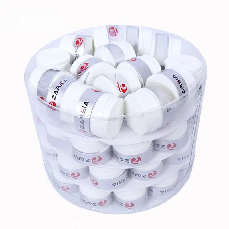 60 stks ZARSIA NIEUWE GM kleverige Anti-slip Tennisracket Grip Zweet Badminton Grips tennisracket overgrips