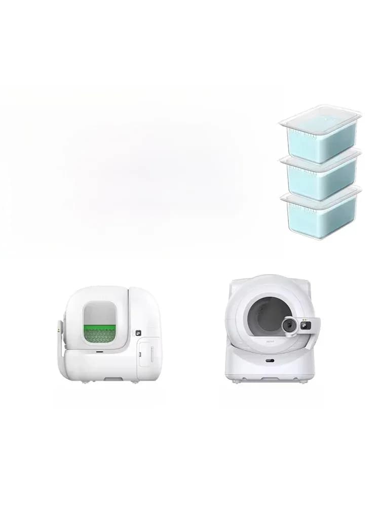 Petkit Pet Eliminator N60 exclusief voor PUROBOT Ultra zelfreinigende kattenbak, kattentoilet geurcontrole (pak van 3)