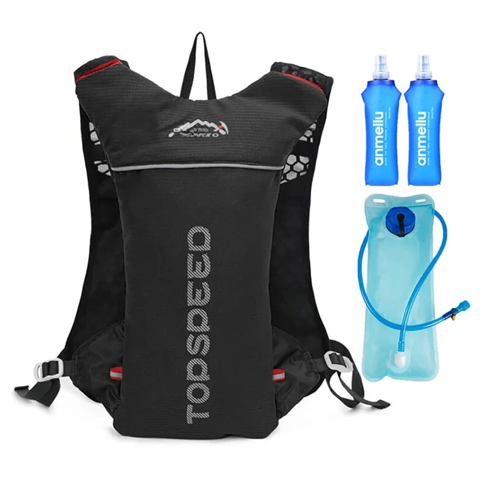 Outdoor Trail Running 5L Ultralight Rugzak Hydratatie Joggingvest Heren Ademend Marathon Fietstas Fitness Hardlooptas