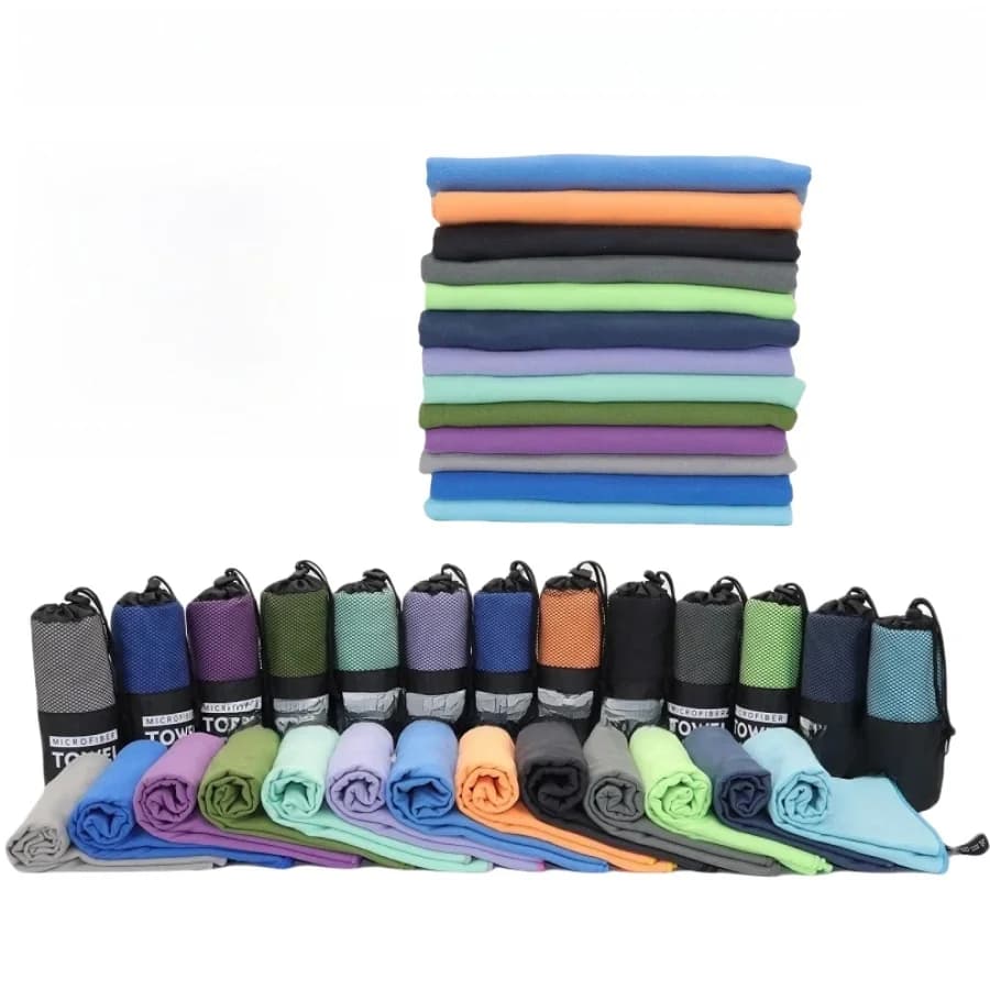 Campinghanddoeken Superabsorberend Sneldrogend Microvezel Reishanddoek Sneldrogend Ultrazachte compacte gymhanddoek voor zwemmen op het strand