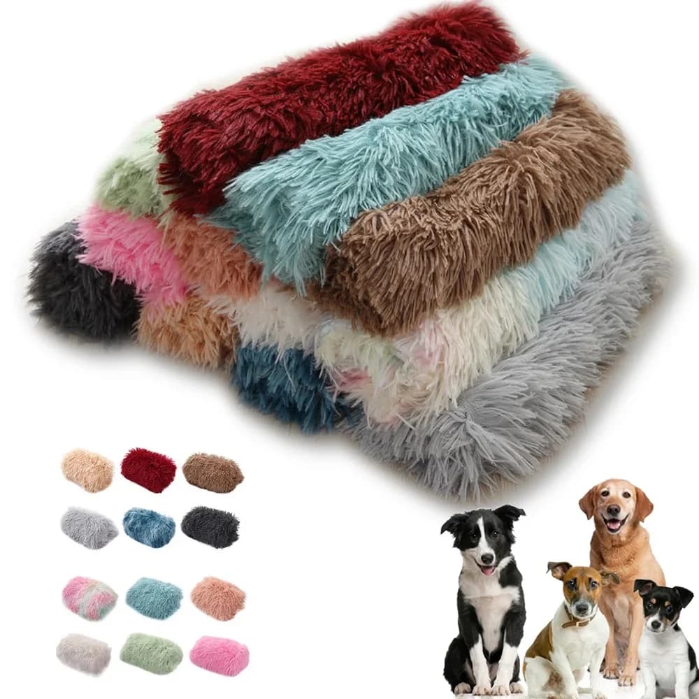 Pluche Hond Deken Winter Warm Huisdier Vel Kat Hond Sofa Kussen Huisdier Matras Huishoudelijke Tapijt Comfortabele Hond Slapen Deken