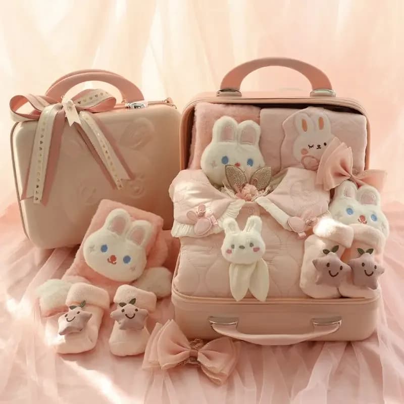 Babycadeau Vergadercadeau voor pasgeborenen Volle maan 100-dagen oude baby Geschenkdoos Geboortekledingset Hoogwaardige winterkleding