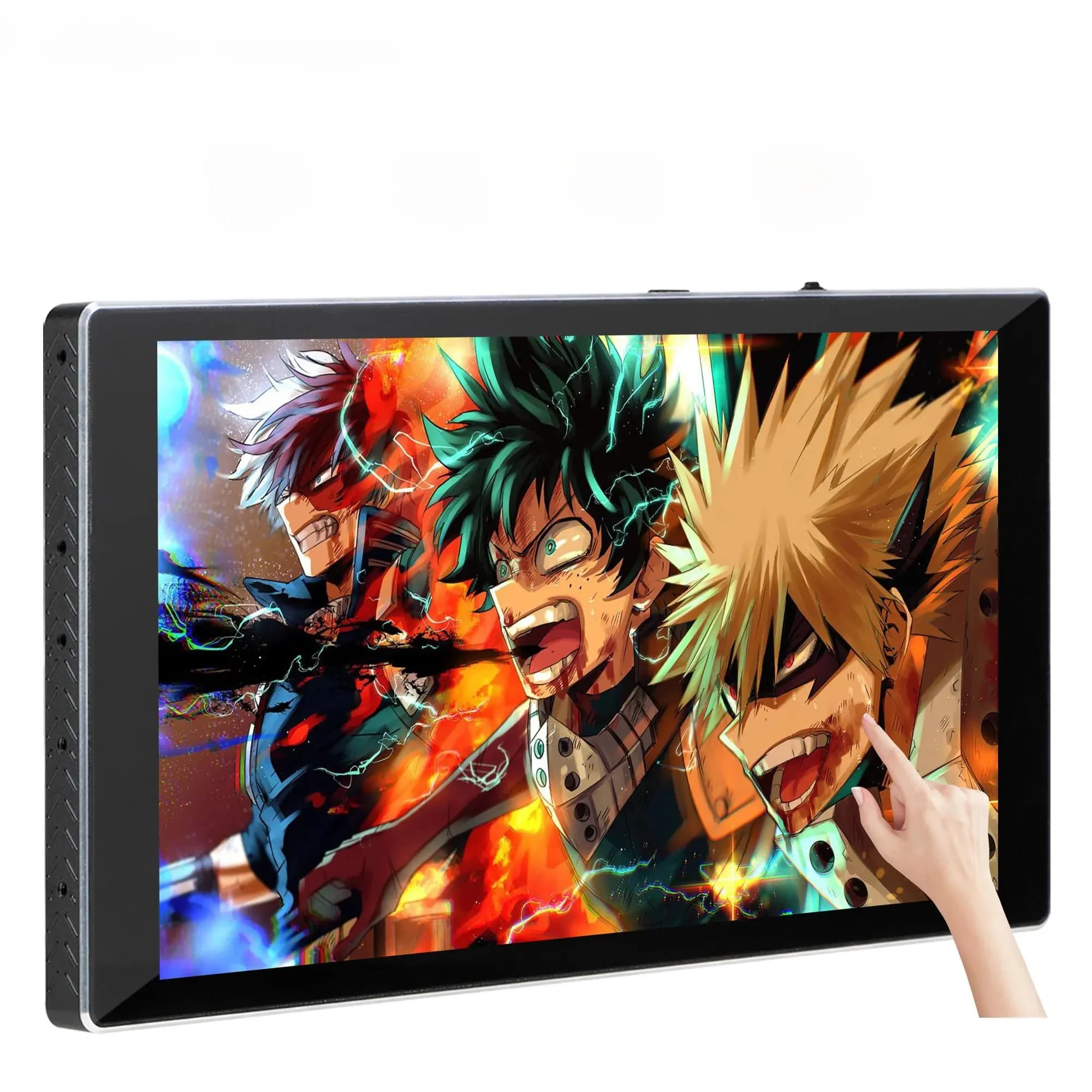 Wisecoco 7 inch 1920x1080 FHD draagbare monitor Touch IPS-scherm Type C Gaming-display voor Raspberry Pi Laptop PC PS5 XBox