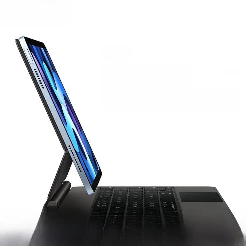 AJIUYU Magisch Toetsenbord Voor iPad Pro 11 inch 12.9 "2018-2022 Air 5 4 10th 10.9" Smart Cover Magnetisch Portugees Spaans Arabisch