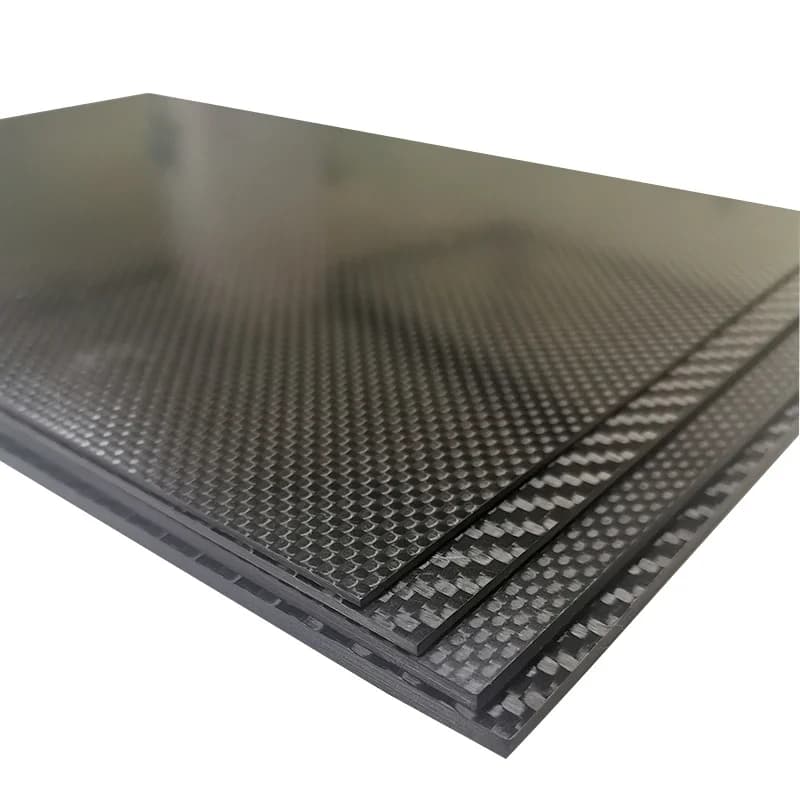 400X200Mm Real Carbon Fiber Plaat Panel Lakens 0.5Mm 1Mm 1.5Mm 2Mm 3Mm 4Mm 5Mm Dikte Composiet Hardheid Materiaal Voor Rc