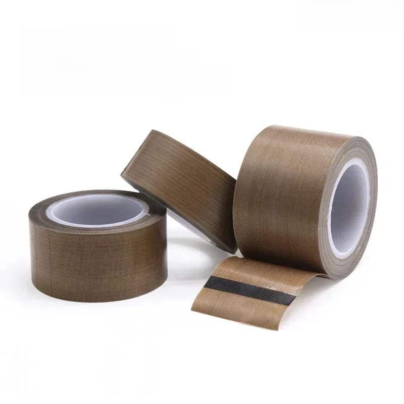 PTFE-tape Zelfklevende doek Geïsoleerd Breedte 5 ~ 50 mm Dikte 0,13 mm 0,18 mm Hittebestendig Afdichting PTFE-tapes