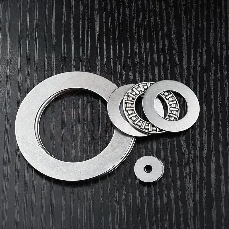 1/100Pcs Axiale Vliegtuig Stuwkracht Naaldlager 0619/0821/1024/1226/1528/1730/2035/4565/5578/6085/6590/7095/75100 2AS Zokol