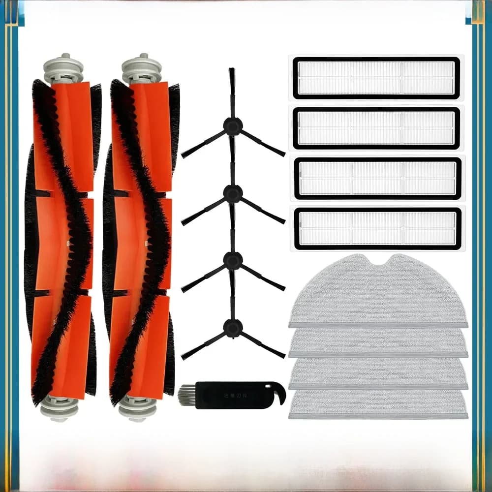 Compatibel Voor Mova L600 Z500 Robot Stofzuiger Onderdelen Accessoires Roller Belangrijkste Zijborstel Hepa Filter Mop Rag Doek