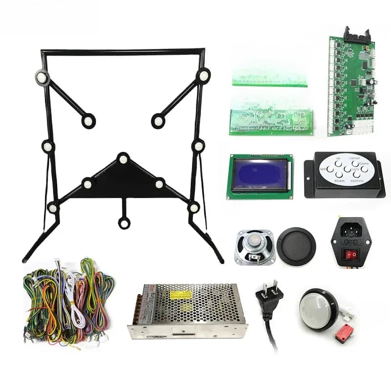 Batak Reaction Challenge Whack-a-Mole Game Reactietest Interactieve speeltoestellen Booth Timer Game-accessoireset