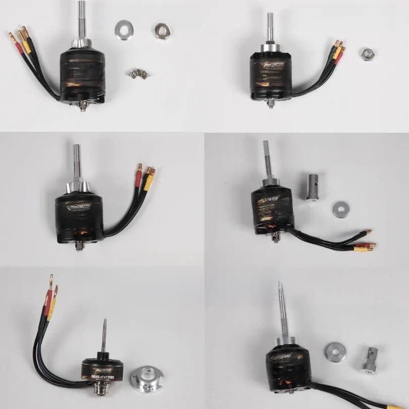FMS RC Vliegtuig Vliegtuig Motoren Borstelloze 5060 4258 4250 3648 3536 3541 3948 KV540 KV580 KV360 KV850 Modelvliegtuigen Avion onderdelen