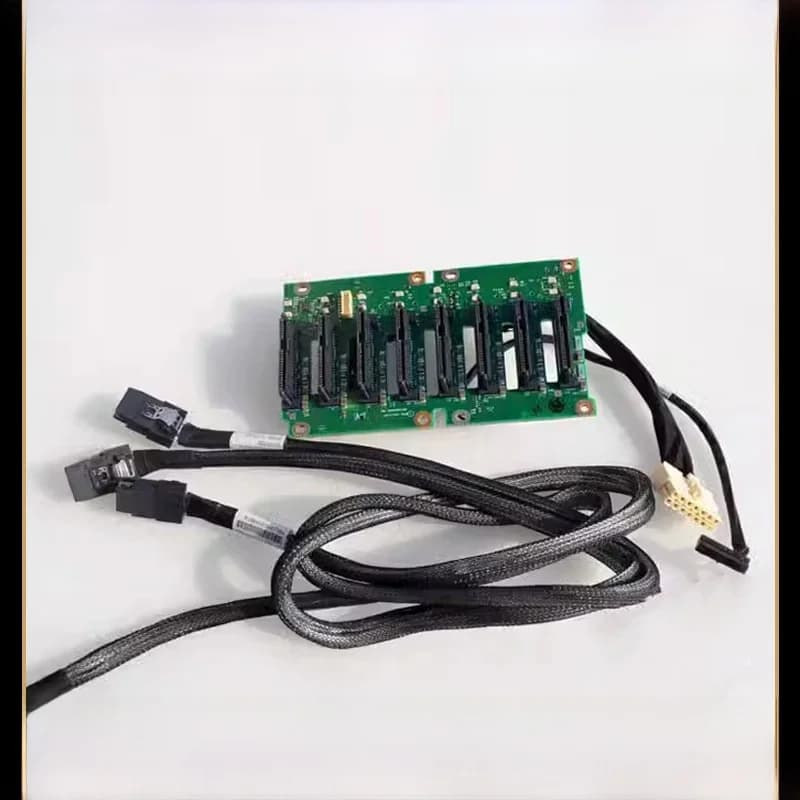 46w9187 94y7751 Voor Ibm X3500 M 4X3650 M4 Server 8-schijf Backplane Upgrade Kit Met Kabel 8 Bay 8X2.5 "Hs Sas Sata Hdd