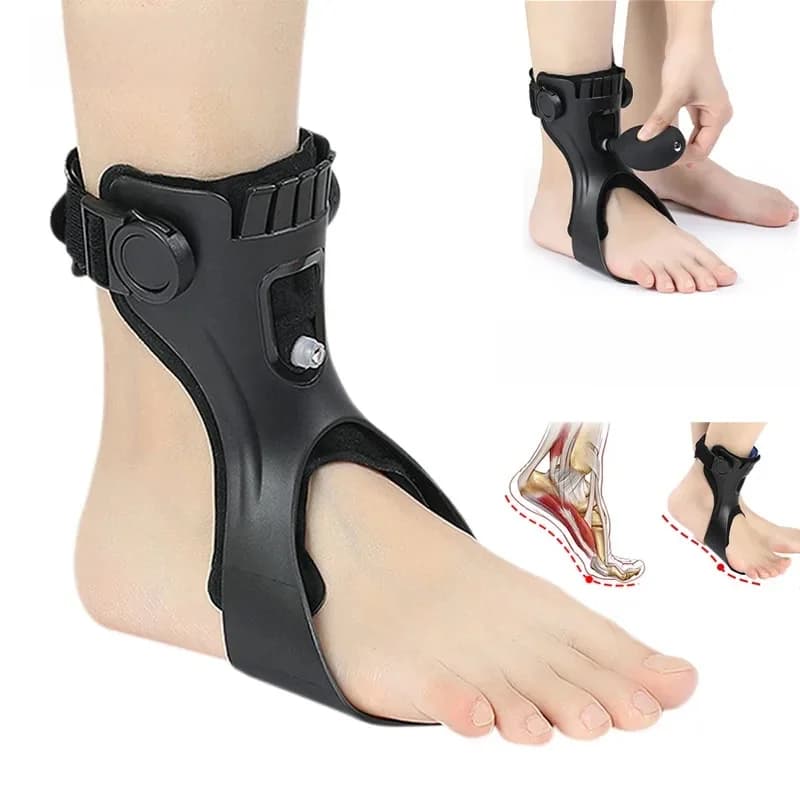 Drop Foot Brace Orthosis Afo Afos Enkelbrace Ondersteuning Met Comfortabele Opblaasbare Airbag Voor Hemiplegie Slag Schoenen Lopen