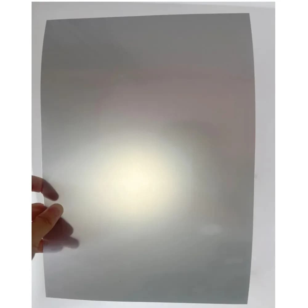 Zilveren polarisatorfilm Mat semi-transflecterend licht Pass Through LCD-scherm Monitor Gameboy Pocket Screen Polariserende film