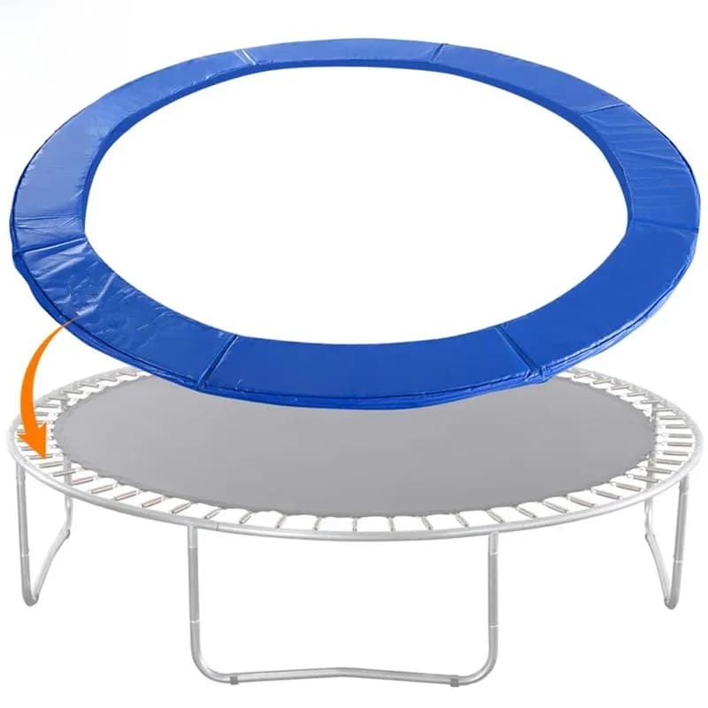 6/8/10 Voeten Trampoline Bescherming Mat Trampoline Veiligheid Pad Ronde Lente Waterbestendig Beschermhoes Thuis Sport accessoires