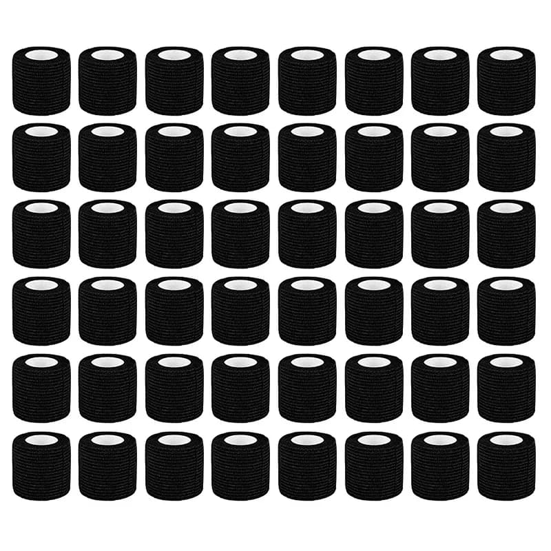 Fabriek Groothandel 6/12/24/48Pcs Tattoo Bandage Anti-Slip Atletische Niet-Geweven Wegwerp Waterdichte Zelfklevende Elastische Bandage