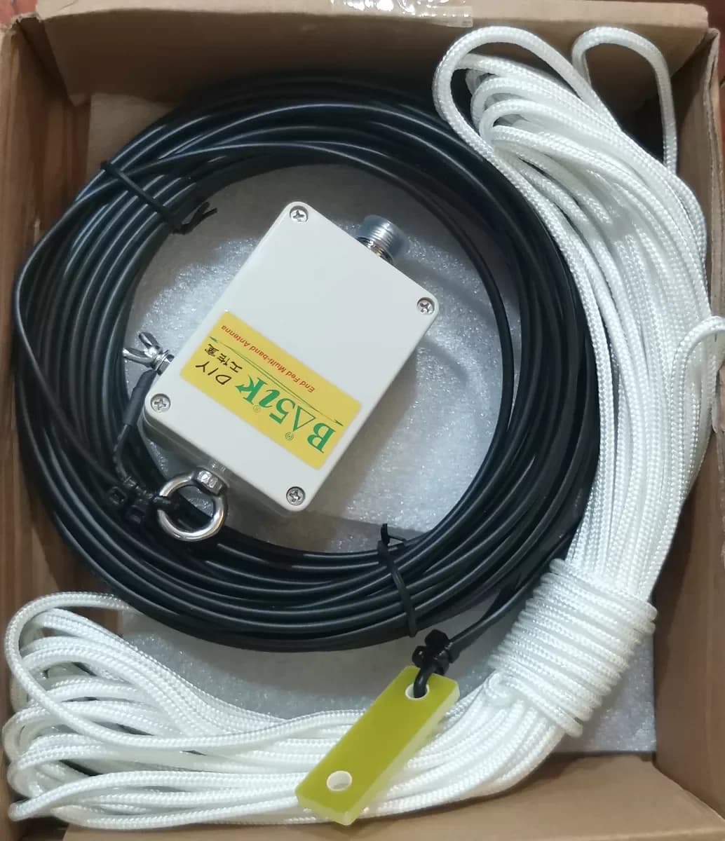 K4edf 7Mhz 14Mhz 21Mhz 28Mhz 5-35Mhz End Feed Half-Wave Efhw Antenne 100W Ham Sdr Korte Golf Hf Antenne (Laatste Versie)