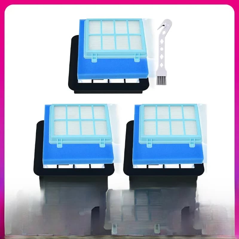 Compatibel met Philips FC9332 / 09 PowerPro Reserve HEPA-filter Spons Vervangingsonderdeel voor Stofzuiger