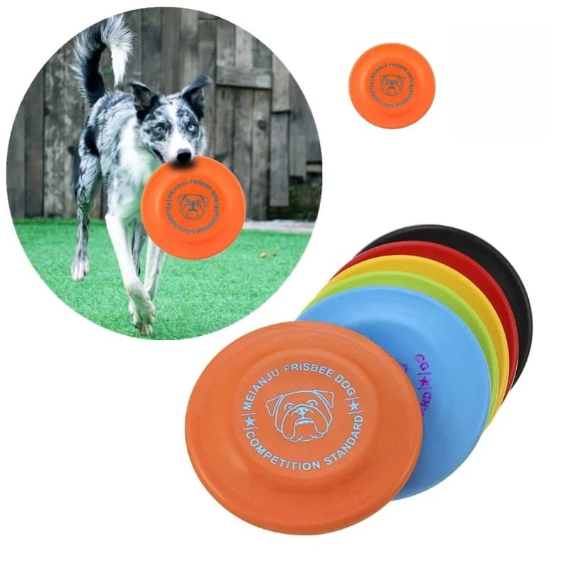 Standaard Competitie Hond Vliegende Schijven Grappige Hond Speelgoed Training Vliegende Schijven Interactieve Bijtvaste Silicagel Zacht Speelgoed