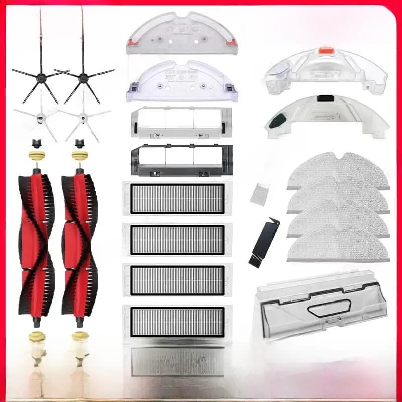 Roborock S5 MAX S50 MAX S55 MAX S6 MAXV HEPA-filter Zij-/hoofdborstel Watertank Lade Mop Stofbox Stofzuigeraccessoires