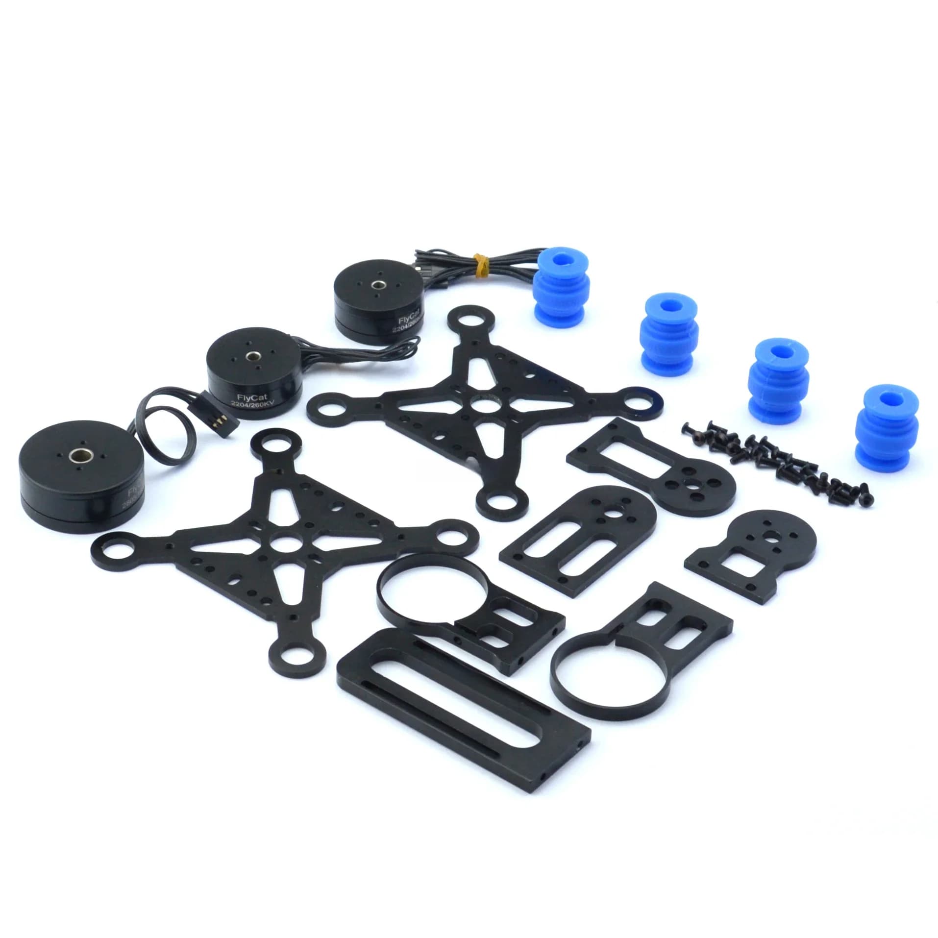 3 Axis Borstelloze Gimbal Fpv Frame 2204 2805 Motoren Voor Walkera Qr X350 Gopro Hero 3 4