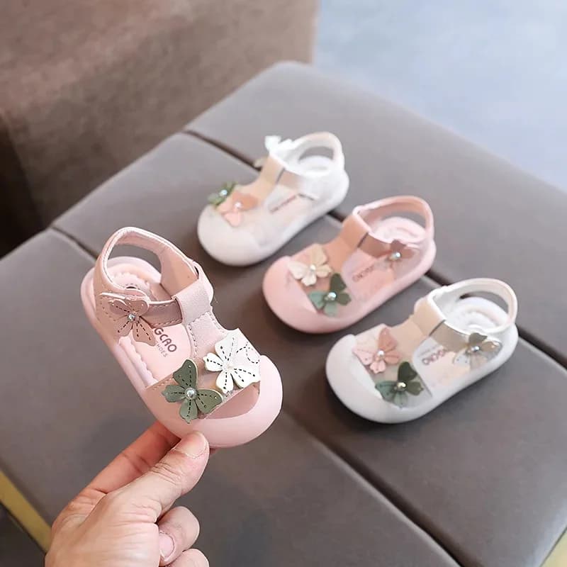 Zomer Baby Sandalen Voor Meisjes Jongens Zachte Bodem Doek Kinderen Schoenen Fashion Little Kids Strand Sandalen Peuter Schoenen