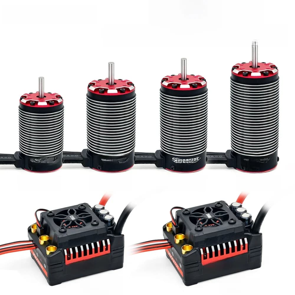 Overtreffen Hobby Motor Raket-Rc Borstelloze En Esc Combo 4268 4274 4282 4292 160a 130a Voor 1/8 1/7 Rc Auto Truck Traxxas Wltoys Hsp