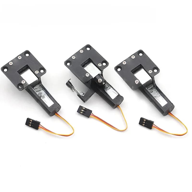 Sparkhobby 3.5KG 40g Servoless Elektrisch Intrekbaar Landingsgestel met besturing met JR Plug voor RC Vaste vleugel vliegtuig DIY onderdelen