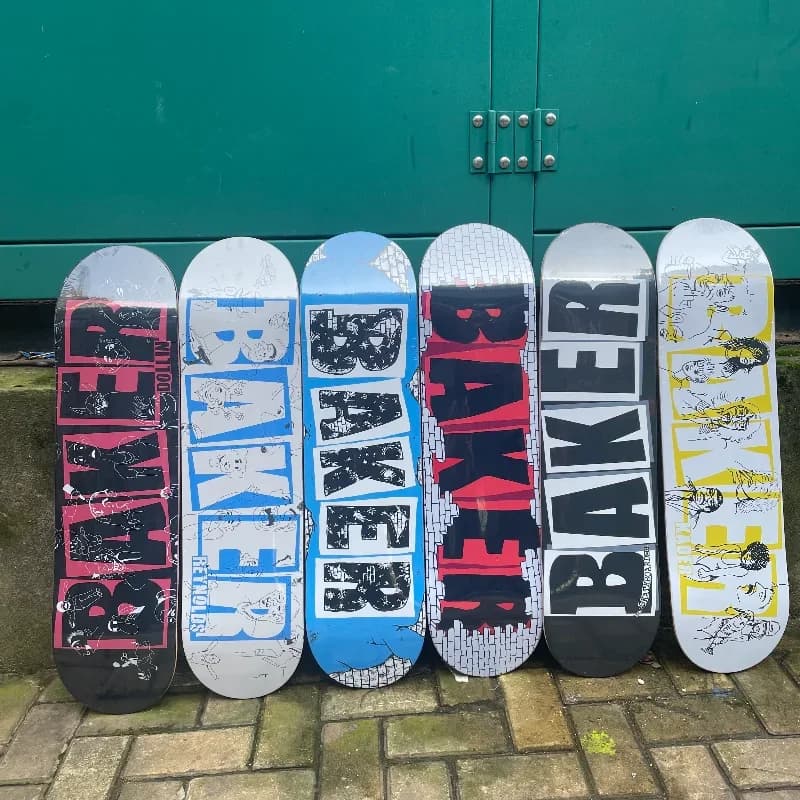 Bakker Skateboard Onderdelen Dek Pro 100% Canada Esdoorn 7 Laags Dubbele Rocker 7.75/8.0/8.25/8.5 Inch Formaat Griptape