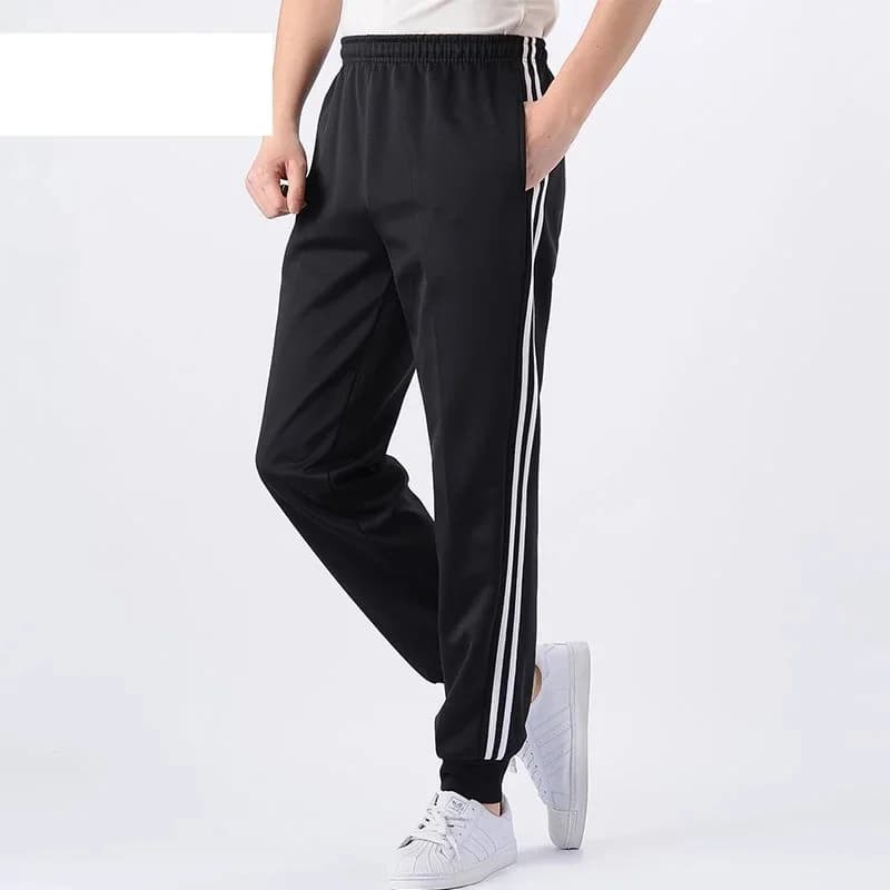 2023 Zomer Heren Casual Joggingbroek Heren Jogger Basic Broek Trainingspak Zijde Gestreept Broek Ademende Sportkleding Trainingsbroek