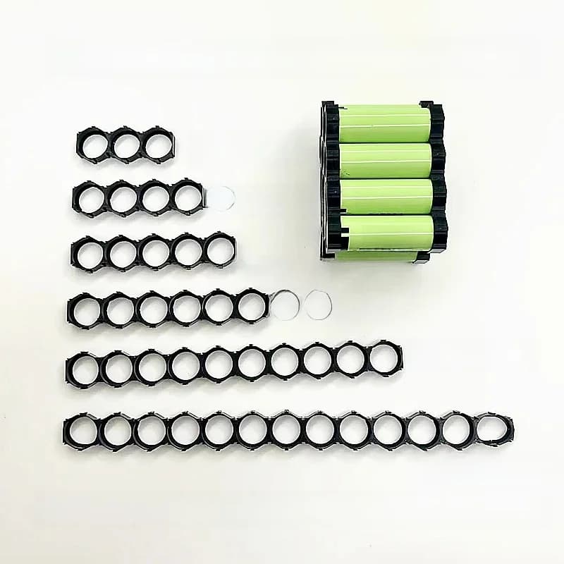 20-50 STKS 21700 Diafragma 21.2mm Platte Kop Schuine Rand Beugel Verkeerd Uitlijning Beugel Kan Worden Gesplitst DIY Montage Batterij