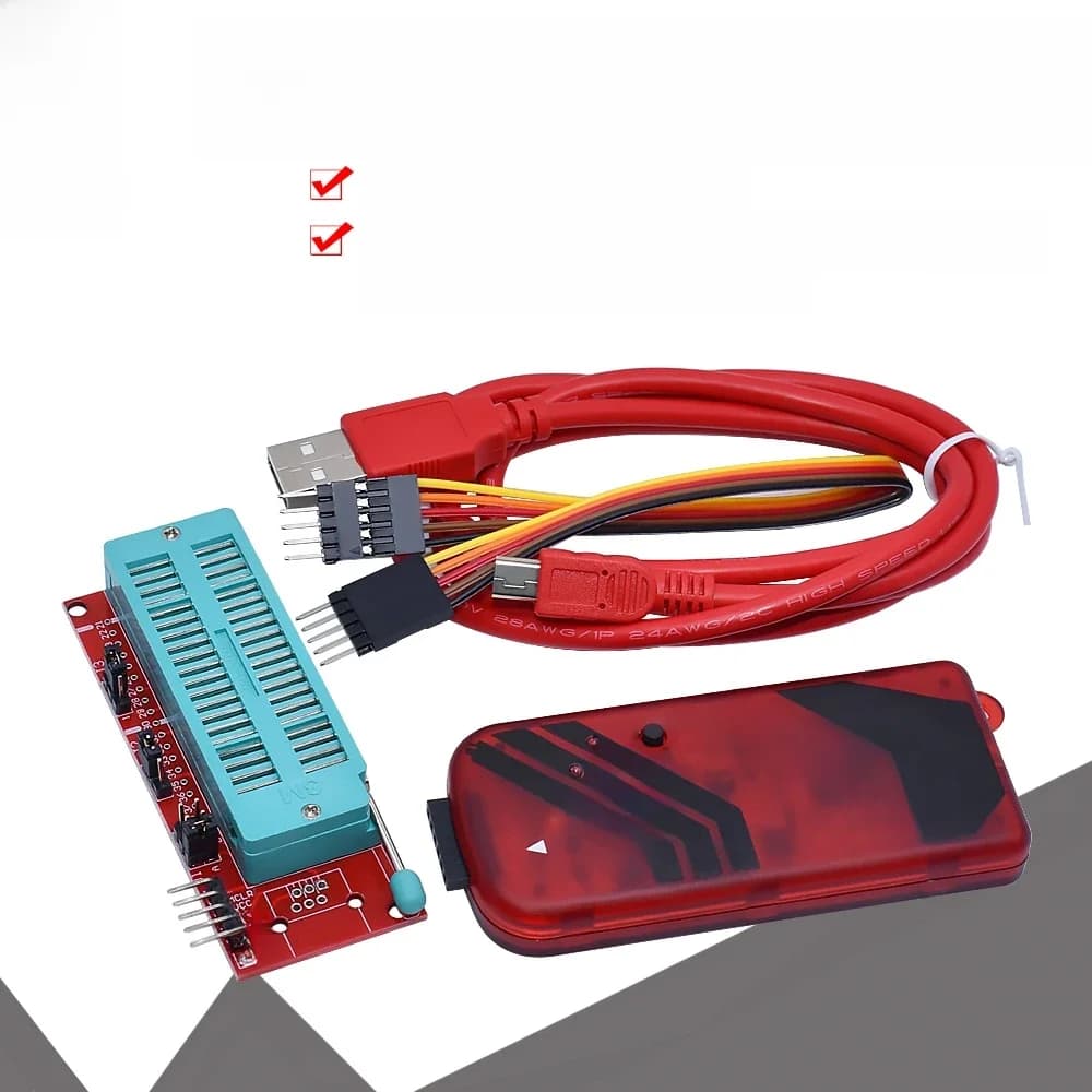 PICKit2 PICKIT3 PICKit3.5 Programmeur + PIC ICD2 PICKit 2 PICKIT 3 PICKIT 3.5 Programmeeradapter Universele Programmeurstoel