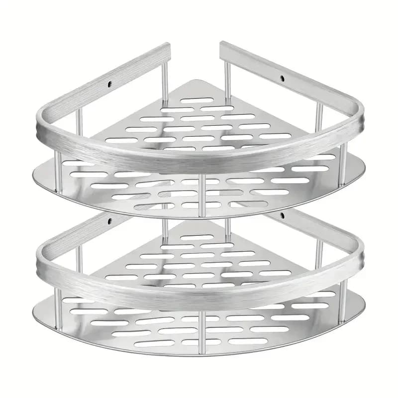 Badkamer Plank Make-up Organizer Aluminium Shampoo Rek Douche Plank Badkamer Accessoires Geen Boor Wandplank