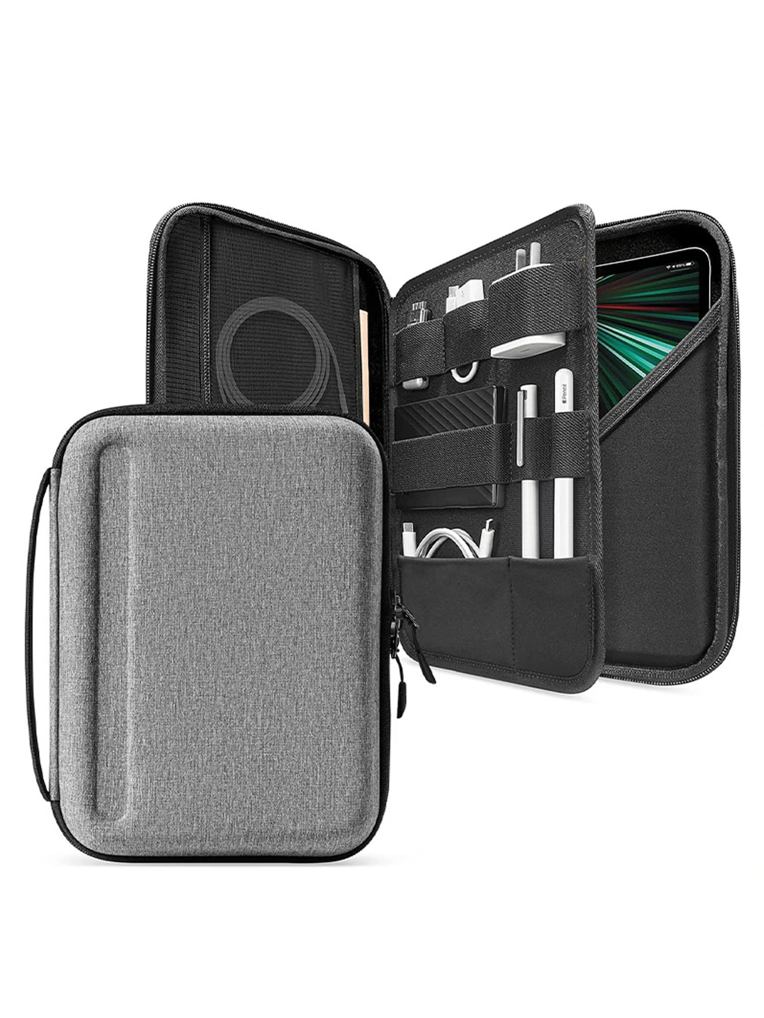 Tablettas voor 2025 EVA-tas voor 9-13 inch tablethoes Geschikt voor iPad Air 11 10,9 inch iPad Pro 11 M4 iPad Pro 13 binnentas