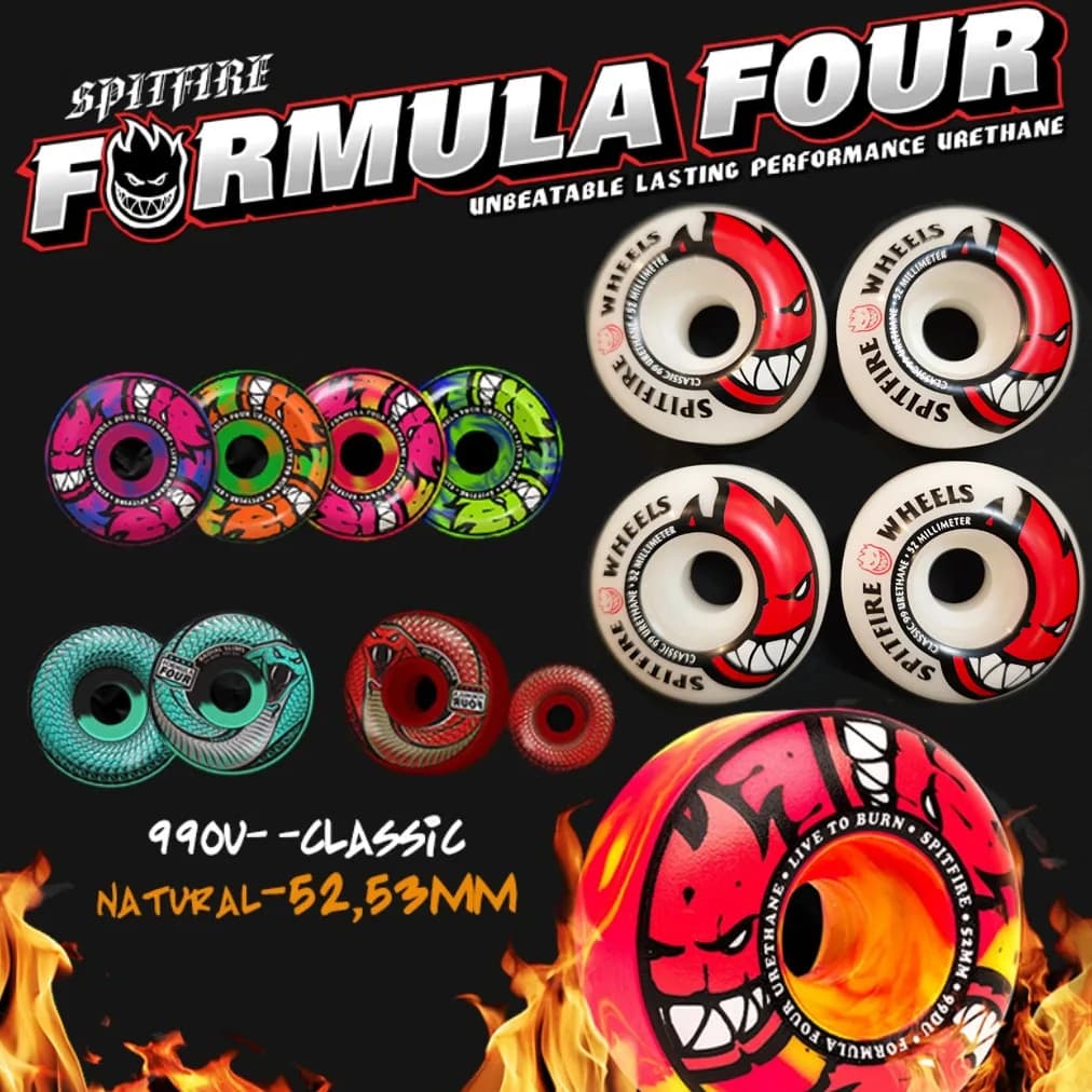 Originele skateboardwielen 52 53 54 56 58mm 101D 99D beschikbaar SF goede kwaliteit skate wielen skate tool