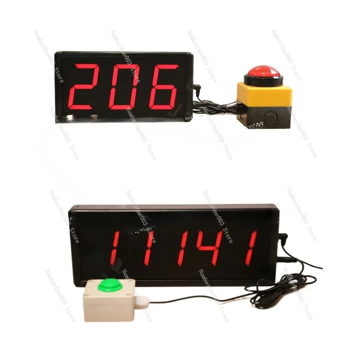 Timer Hand Beat-knop, groot spelantwoordzoemerapparaat voor wedstrijden