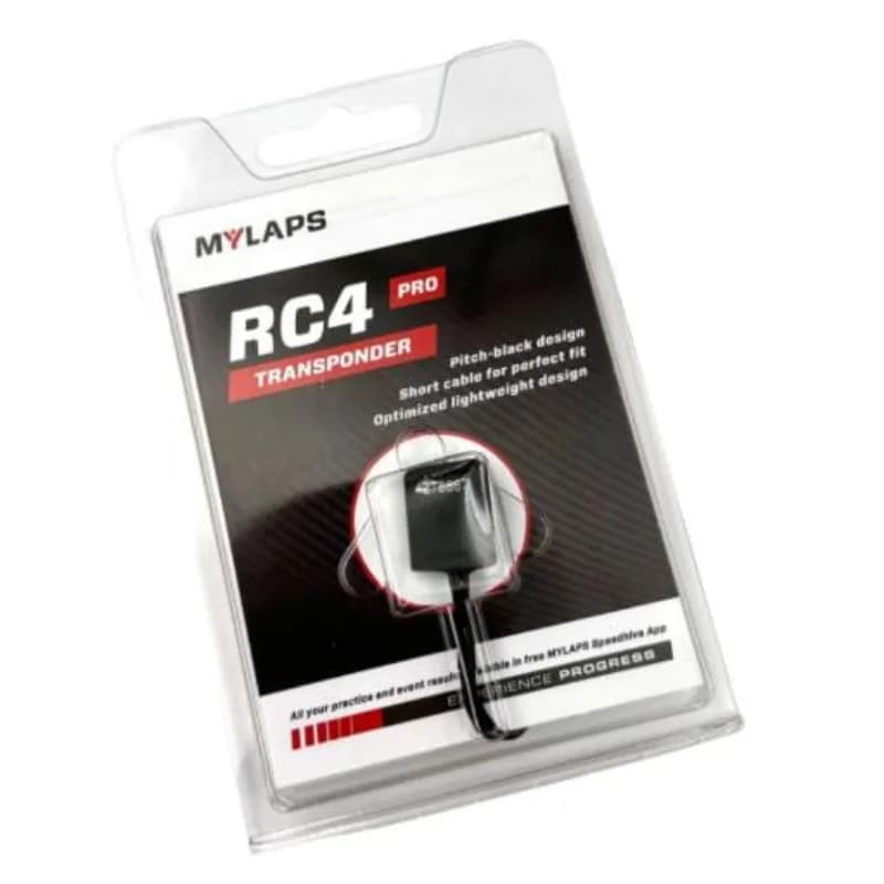 Team Associated MyLaps 10R147 Mylaps RC4 Pro direct aangedreven persoonlijke transponder (zwart)