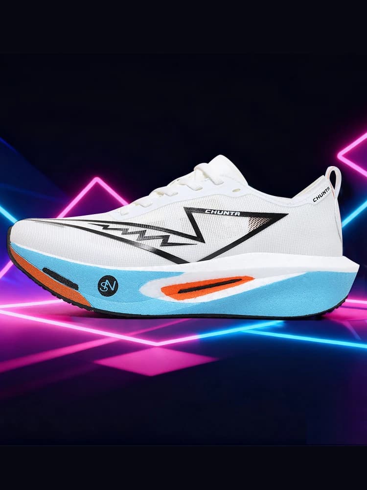 2026 hardloopschoenen met carbonplaat, marathon-specialiteit, heren sport, ademend, lichtgewicht, comfortabele Chunta vrijetijdssneakers voor dames