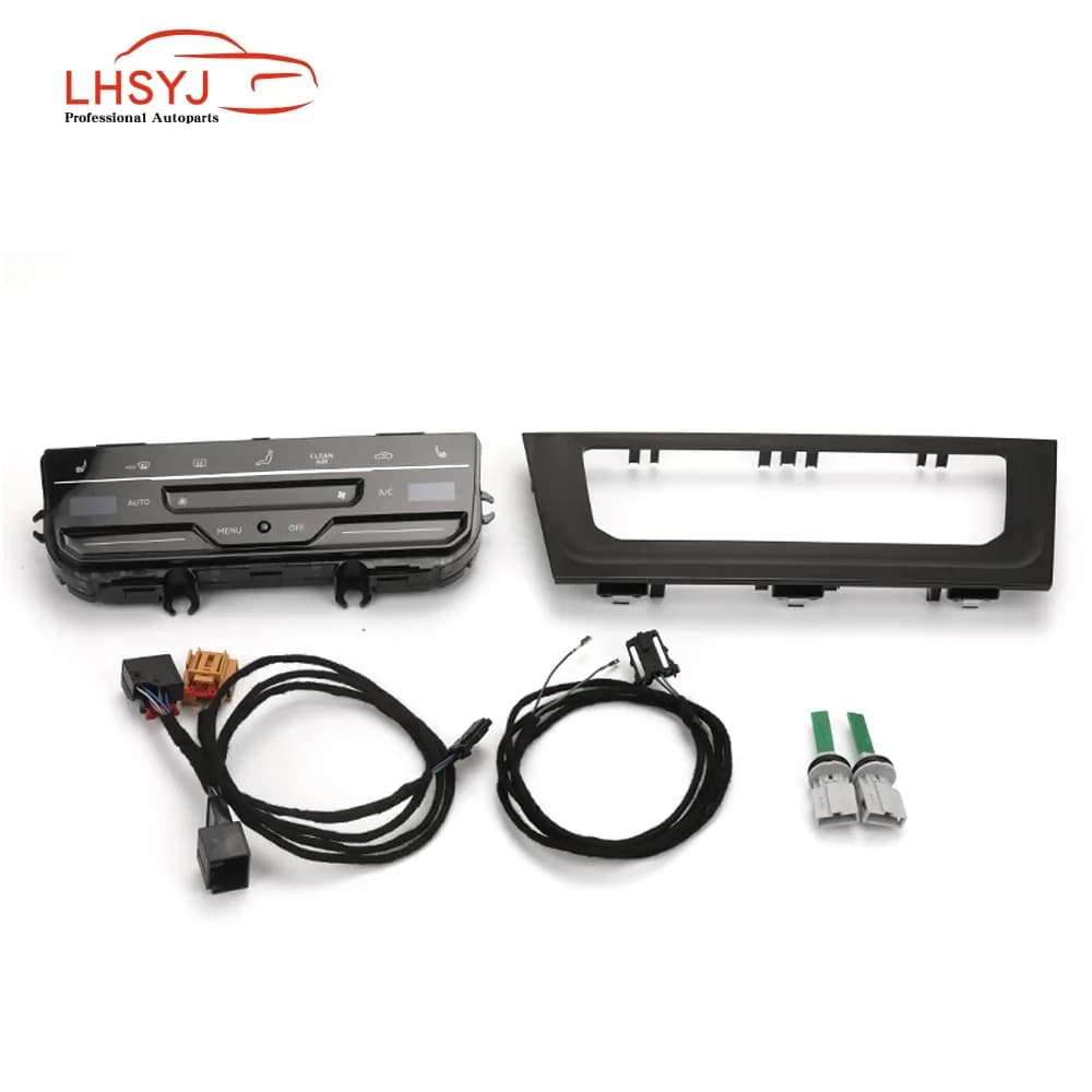 Voor VW Golf7 7.5 GTI R Upgrade Automatische AC Conditioning Schakelaar LCD Touch Screen Airconditioner Panel Digitale Klimaatregeling