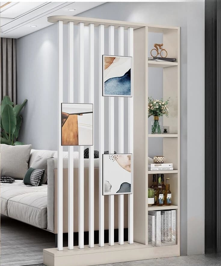 Woonkamer veranda kast eenvoudig modern nieuw Chinees scheidingsscherm huishoudelijk rek toegangsdeur scheidingswand wijnkast rek