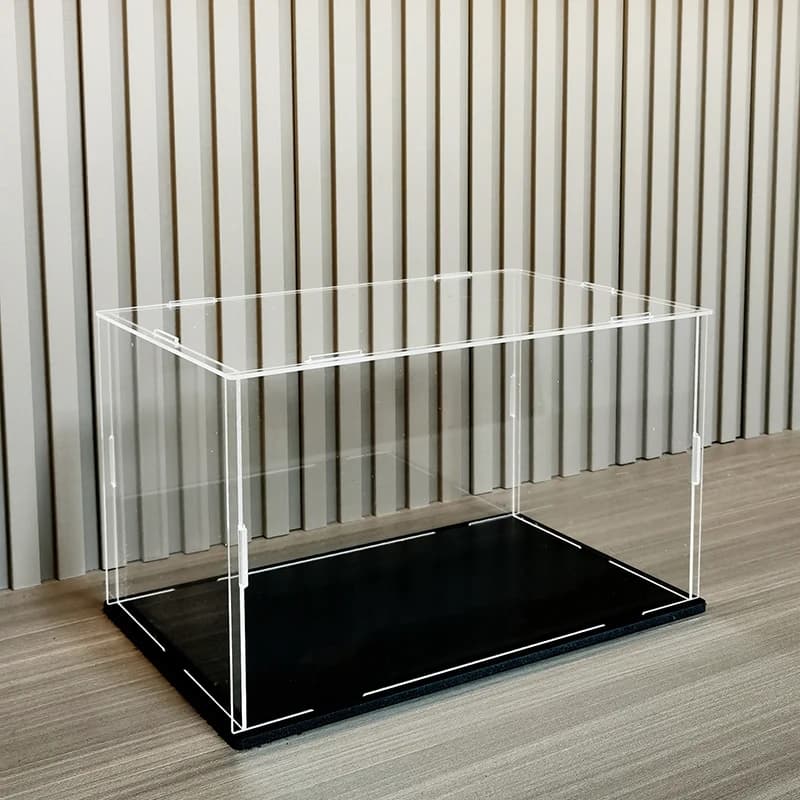 1pc Helder Acryl Vitrine Stofdicht Speelgoed Figuren Auto Vrachtwagens Bestelwagens Model Box Collectie Organizer Aanrecht Show Box