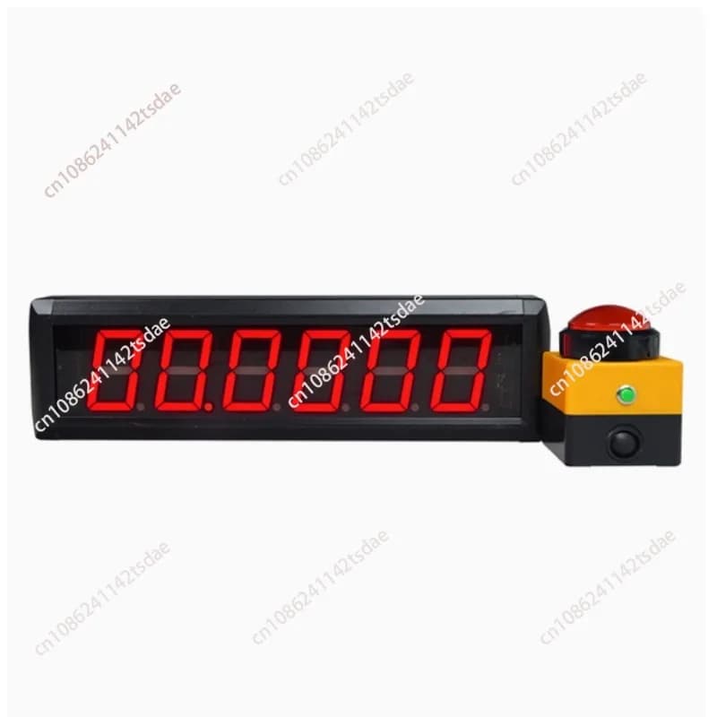 Familiefeest Populaire Luck Challenge 10-seconden gametimer LED rode digitale countupklok met start-stopknop