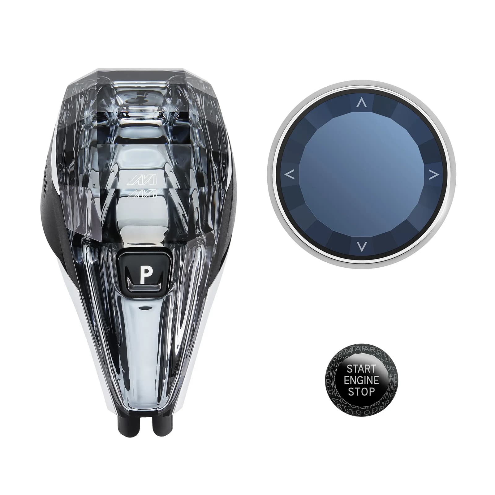 3/4 Delige Set Automatische Crystal Pookknop Hendel Voor BMW G20 G21 iX3 G08 X3 G01 X6 G06 X7 G07 X5 G05 Auto Versnellingspook Korte