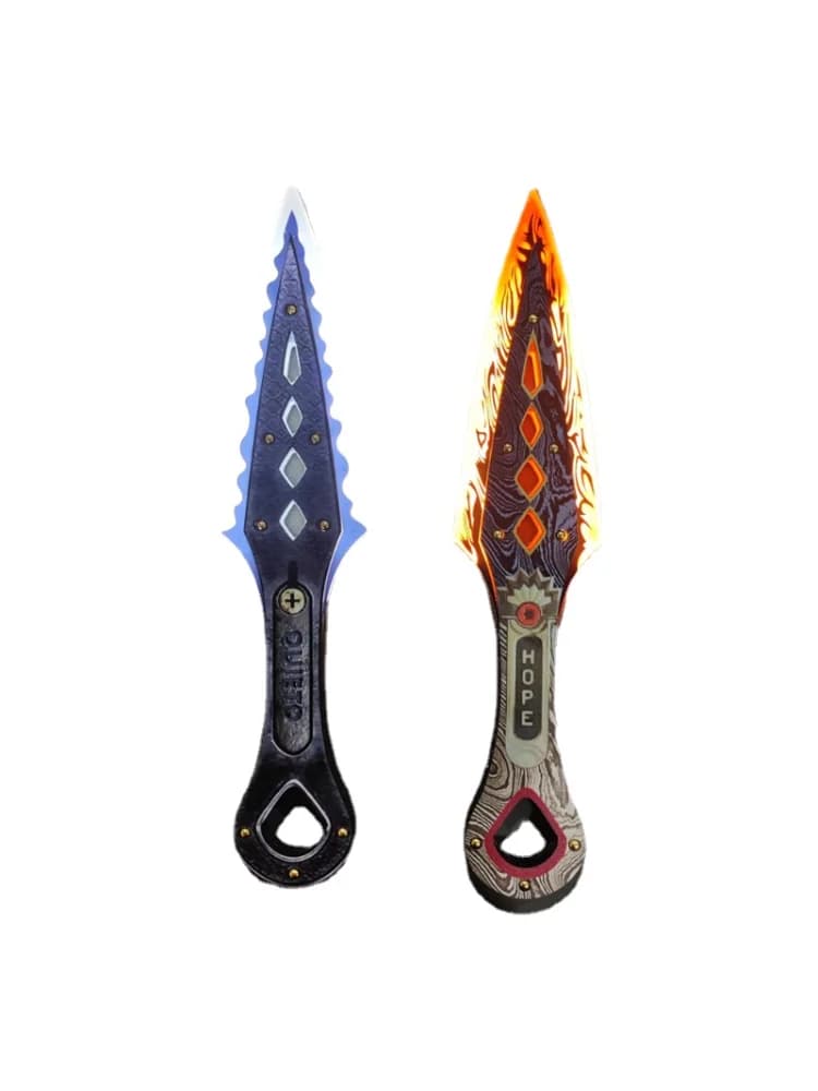 Apex Legends Heirloom Wraith Kunai Plastic Lichtgevende Cosplay Game Zwaarden Anime Figuren Model Collectie Speelgoed voor jongens Cadeau