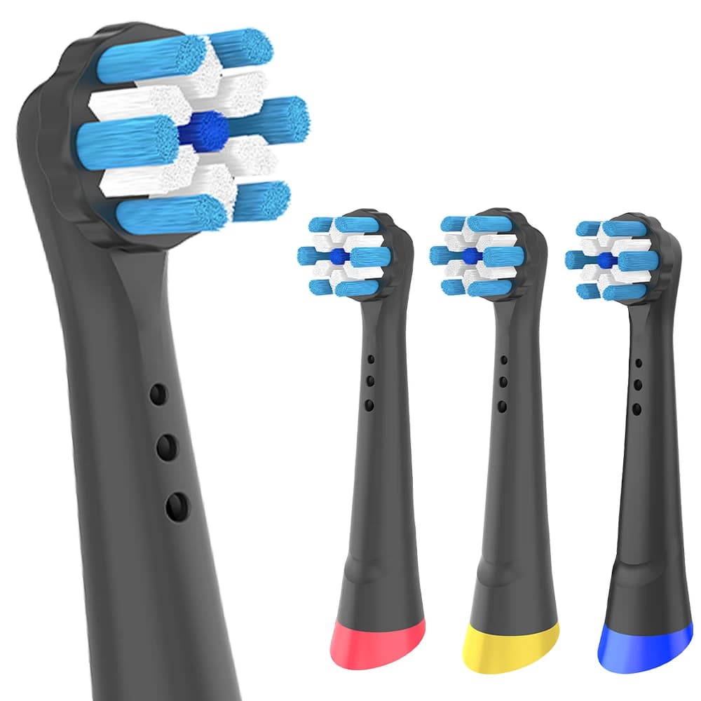 4 8 12-pack tandenborstelkop, compatibel met Oral B iO 2/3/4/5/6/7/8/9/10-serie elektrische tandenborstel vervangende opzetborstels