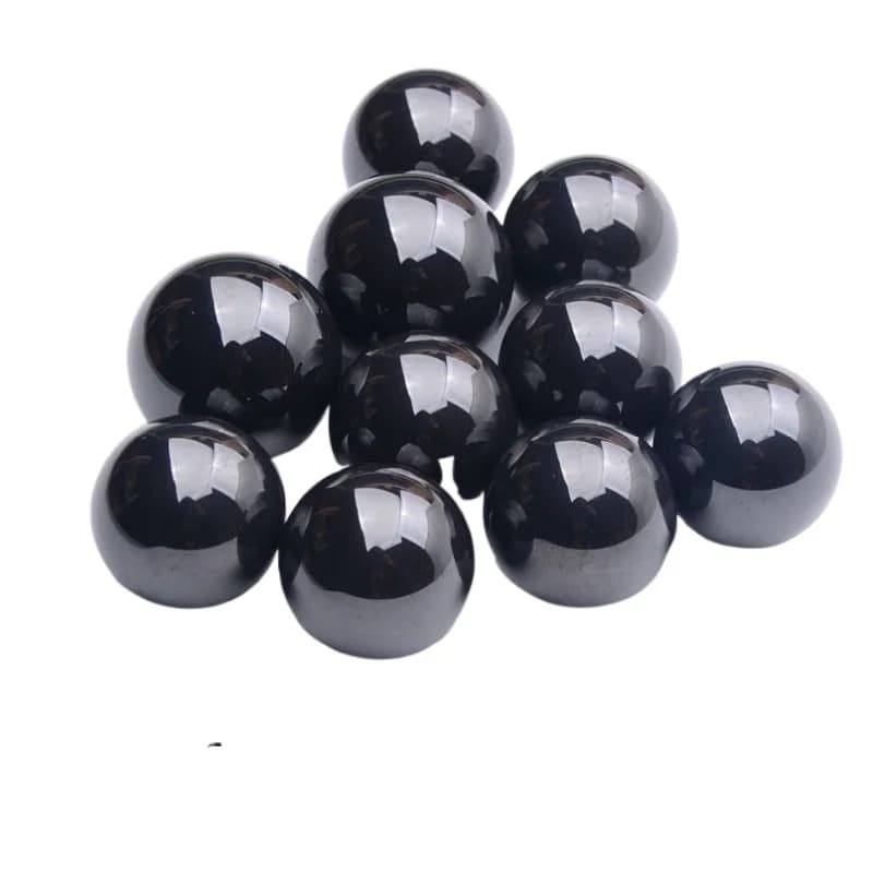Hoge precisie siliciumnitride keramische ballen 16,669 mm 17,4 mm 19 20 mm 25 30 mm 35 40 45 50 50,8 60,3 mm Keramische kralen met hoge hardheid