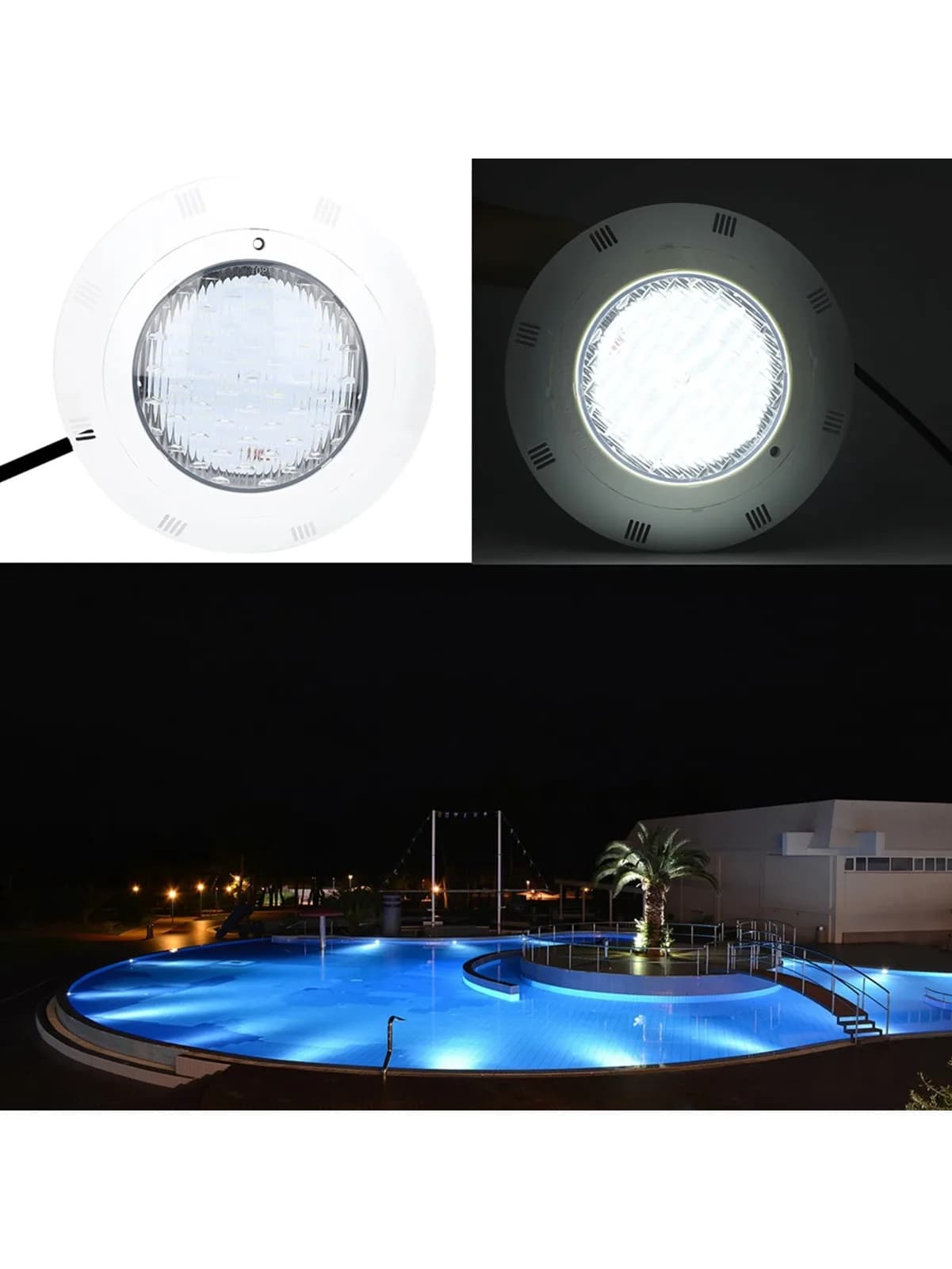 AC12V 40 W 360 LED Witte Kleur Licht Onderwater Zwembad Verlichting RGB Onderwater Zwembad Licht Onderwater Licht