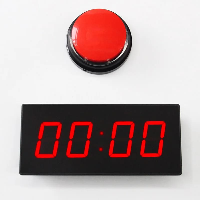 Populaire Game Challenge 4-cijferig LED digitaal display 10 seconden Challenge Timer